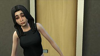 Stepsister Catches Brother Masturbating And They Fuck!