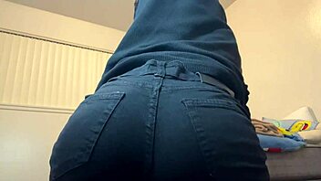 Horny Young Gay Guy With Bubble Butt Gets Excited