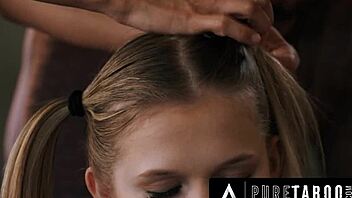 shay parker spreads legs for flexible riding and gagging on cock 😈