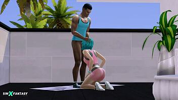 Funcionária no trampo com bunda gostosa me deixa louco de tesão