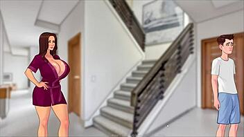 lust legacy game ep 5 features naughty lingerie photoshoot with step mom
