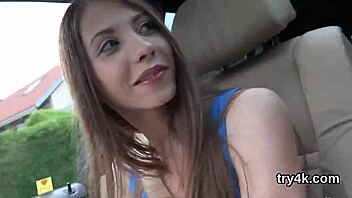 sexy brunette gets over 150 years of dick 😏