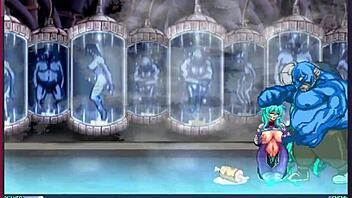 In the final fuck scene, the gameplay unfolds intensely