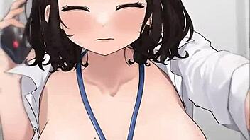 Creampie cowgirl during phone sex!