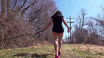 I’m Obsessed With This Minidress Exhibitionist’s Anal Tail Play