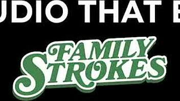 Gorgeous babe Trisha Parks takes large massive dick hard