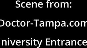 Cum inside student during physical at Florida hospital exam