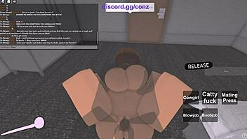 roblox porn featuring big black cock scenes