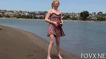 Can Powerful Dude Handle Wet Teen Pussy?