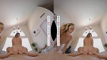 your first massage with aiden ashley and tiffany watson ends in cum