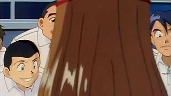 i love how these anime hotties masturbate and fuck in the sorority group