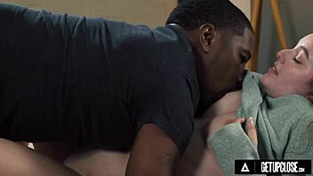 Up Close - Leana Lovings Craves Isiah Maxwell’s Huge Dick Deep Inside Her