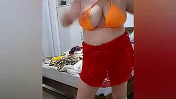 i love dana's sensual big tits in lingerie