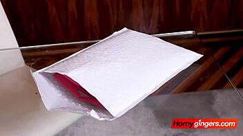 redhead lucy tricks stepfather into drilling her tight pussy.