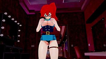 Itsuka Kendo squirting masturbazione in hentai 3D