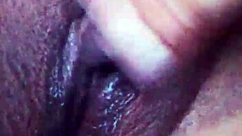 Amateur sissy's moans of pleasure while getting fingered and fucked