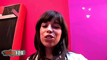 porn casting with cute 18+ spanish babe getting drilled