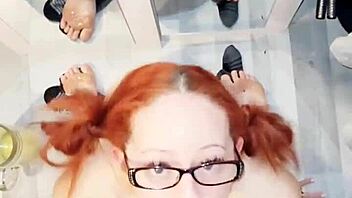 Amy Gets Hard Fucked By Two Stallions In Wild Three-Some!