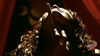 The teen 18+ good girl is really enjoying a delicious intimate moment with her big black monster partner