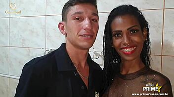 Leona Sena enjoys a skinny hot girl with an 18-year-old partner.