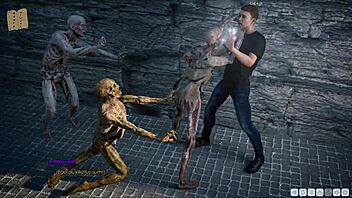 Lust Academy 205 features intense sexual encounters in a game setting.