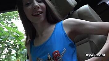 sexy brunette gets over 150 years of dick 😏