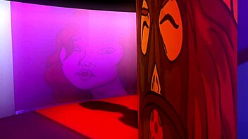 PAWG stripper lands in hot trouble during wild cartoon action! 😲