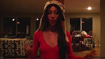 Can Tiny Trisha Handle That Big Black Cock?