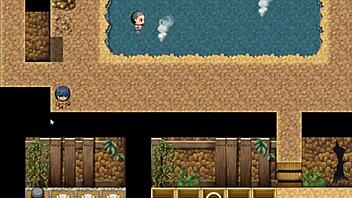 TANNED GIRL NATSUKI HENTAI GAME EP 27 GANGBANG IN THE PUBLIC BATH