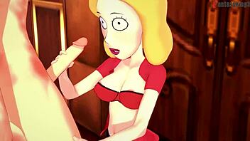 Beth Smith explores wild sex in Rick and Morty hentai fantasy