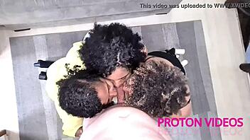 Nana Diaba and Myllena Rios join aunt for some fun