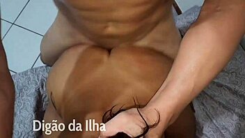 curvy redhead amateurs in wild anal dp action