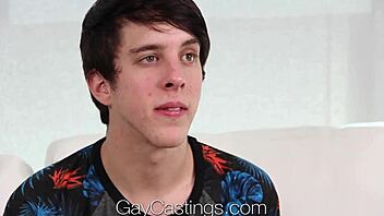 Gay porn video with HD quality featuring an ass fucking scene with a happy ending