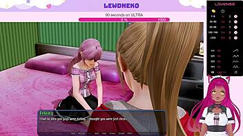 Hey, lewdneko's vibing in harem hotel part 25 with toys and orgasms 😏