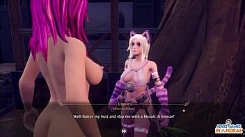 Big-boobed milfs milk and fuck in 3D hentai