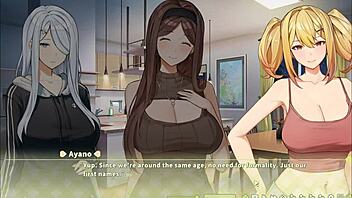 Summer clover's sexy boss offers a quickie in harem hentai game episode 2 if you're horny