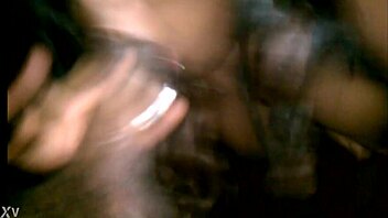 Ebony amateur showing homemade video of big black cock