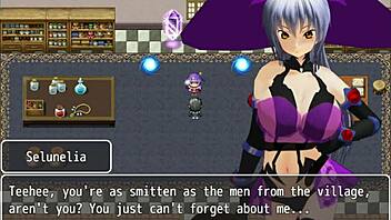 Hentai game with Selunelia 6 in Girl B Hero scenes