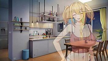 Summer clover's sexy boss offers a quickie in harem hentai game episode 2 if you're horny