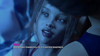 Fingering and fucking in a 3D animated porn game