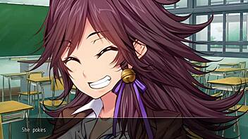 Commander babes get their tits fucked hard in the bathroom!