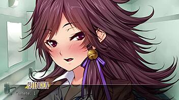 Commander babes get their tits fucked hard in the bathroom!