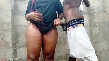 Fucking Behind The House While Party Rages Outside