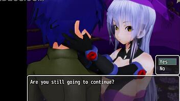 Hentai game with Selunelia 6 in Girl B Hero scenes