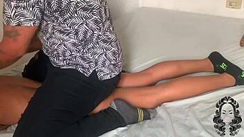 he dominated my stepsister with an erotic massage