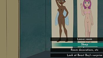 Starfire’s Raven date in 18titan’s animated porn