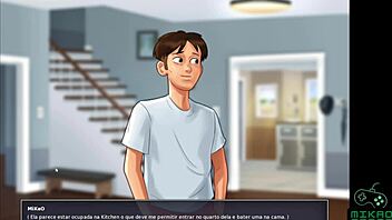 Summertime Saga episode 28: Naughty encounter with mature woman in the automobile