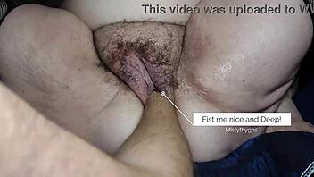 Mistythyghs is a big booty babe who loves rough sex and facial cumshot compilation