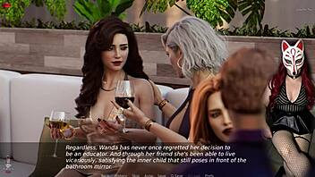 ms denvers says, 'come play with my big tits in this anime hentai episode'