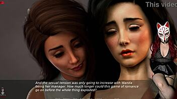 ms denvers says, 'come play with my big tits in this anime hentai episode'